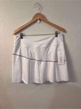 Athleta White Athletic Skort NWT Large